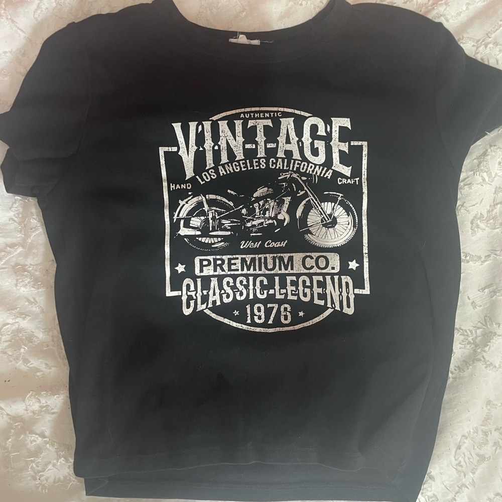 Garage Biker Baby Tee